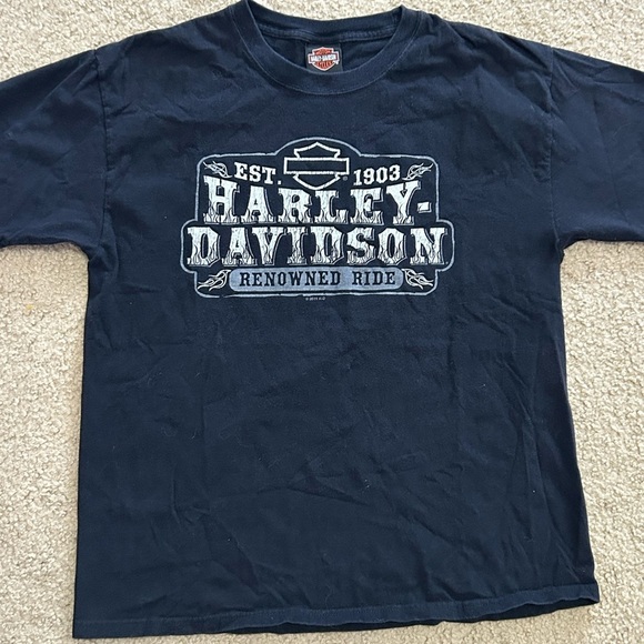 Harley-Davidson Other - 2011 Harley Davidson Men’s Medium Renowned Ride T-Shirt
